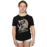 T-shirt enfant Disney The Last Jedi Gold Chewbacca