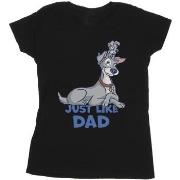 T-shirt Disney Lady And The Tramp Just Like Dad