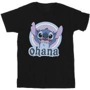 T-shirt enfant Disney Lilo And Stitch Ohana Circle