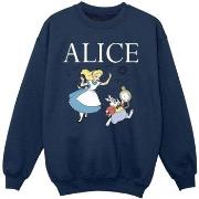 Sweat-shirt enfant Disney Alice In Wonderland Follow The Rabbit