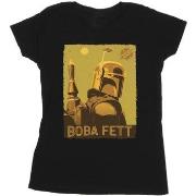 T-shirt Disney The Book Of Boba Fett Planetary Stare