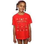 T-shirt enfant Harry Potter Christmas Pattern