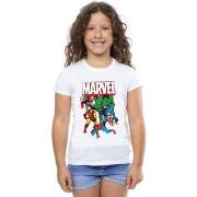T-shirt enfant Marvel Hero Group