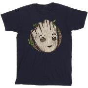 T-shirt enfant Marvel I Am Groot Wooden Head