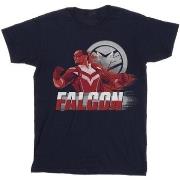 T-shirt Marvel The Falcon And The Winter Soldier Falcon Red Fury