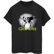 T-shirt Gremlins Scared Green