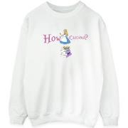 Sweat-shirt Disney Alice In Wonderland How Curious