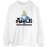 Sweat-shirt Disney Alice In Wonderland Tea Drinker Classic