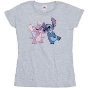 T-shirt Disney Lilo Stitch Kisses