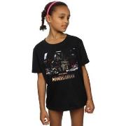 T-shirt enfant Disney The Mandalorian Child On Board