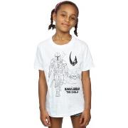 T-shirt enfant Disney The Mandalorian Clan Of Two