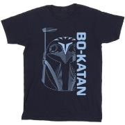 T-shirt enfant Disney The Mandalorian Bo Katan Helm