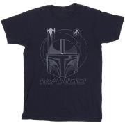 T-shirt enfant Disney The Mandalorian Rings Helmet