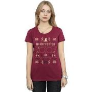 T-shirt Harry Potter Christmas Pattern