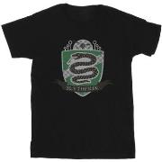 T-shirt enfant Harry Potter Slytherin Chest Badge