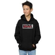 Sweat-shirt enfant Marvel Red Font Logo