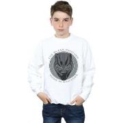 Sweat-shirt enfant Marvel Black Panther Made in Wakanda