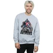 Sweat-shirt Marvel Captain America Action Pose