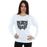 Sweat-shirt Marvel Black Panther Worded Emblem