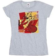 T-shirt Dessins Animés Taz Bugs Rabbit New Year