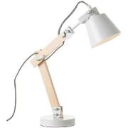 Lampes à poser Unimasa Lampe en bois et métal 13 x 14 x 43 cm