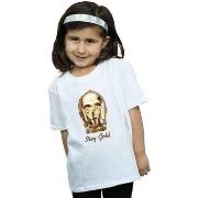 T-shirt enfant Disney The Rise Of Skywalker C-3PO Stay Gold