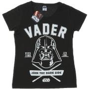 T-shirt Disney Darth Vader Collegiate