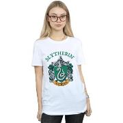 T-shirt Harry Potter Slytherin Crest