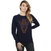 Sweat-shirt Marvel Black Panther Tribal Heads