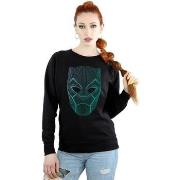 Sweat-shirt Marvel Black Panther Tribal Mask