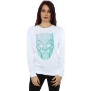 Sweat-shirt Marvel Black Panther Tribal Mask