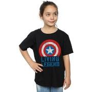 T-shirt enfant Marvel Captain America Living Legend