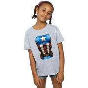 T-shirt enfant Marvel Captain America Chest Burst