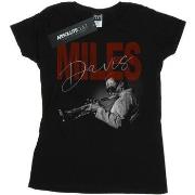 T-shirt Miles Davis Distressed Photo
