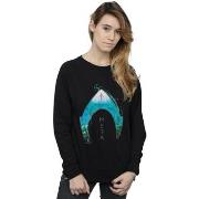 Sweat-shirt Dc Comics Aquaman Mera Ocean Logo