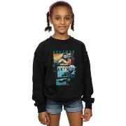 Sweat-shirt enfant Dc Comics Aquaman Character Tiles