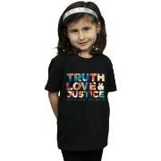 T-shirt enfant Dc Comics 84 Truth Love Justice