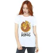 T-shirt Disney The Lion King My Daddy Is King