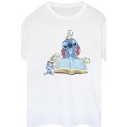 T-shirt Disney Reading Reading A Book