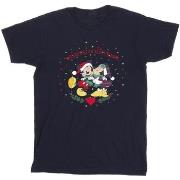T-shirt enfant Disney Mickey Mouse Mickey Minnie Christmas