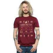 T-shirt Harry Potter Christmas Pattern