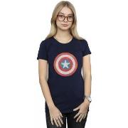 T-shirt Marvel Captain America Sketched Shield