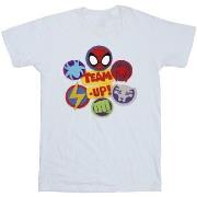 T-shirt enfant Marvel Spidey And His Amazing Friends Up