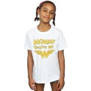 T-shirt enfant Dc Comics Wonder Woman Mummy You're My Hero