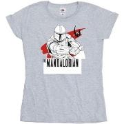 T-shirt Disney The Mandalorian Shoots