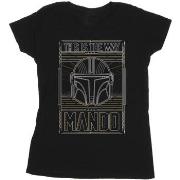 T-shirt Disney The Mandalorian The Way