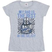 T-shirt Disney Mandalorian Best Dad