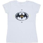 T-shirt Dc Comics The Flash Batman Metal Logo