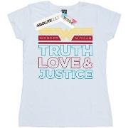 T-shirt Dc Comics Wonder Woman 84 Truth Love And Justice