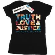 T-shirt Dc Comics 84 Truth Love Justice